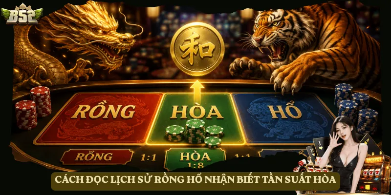 Cách đọc lịch sử Rồng Hổ nhận biết tần suất Hòa